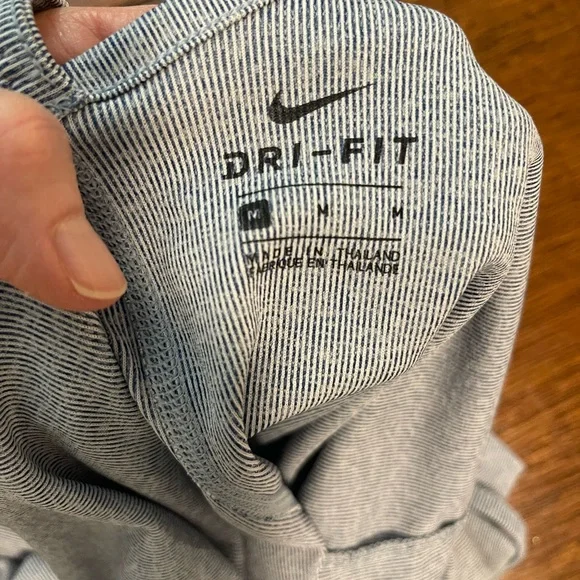 Nike Dri Fit T Racerback Tank Top Blue Medium sporty Running Outdoors athletic - Picture 8 of 8